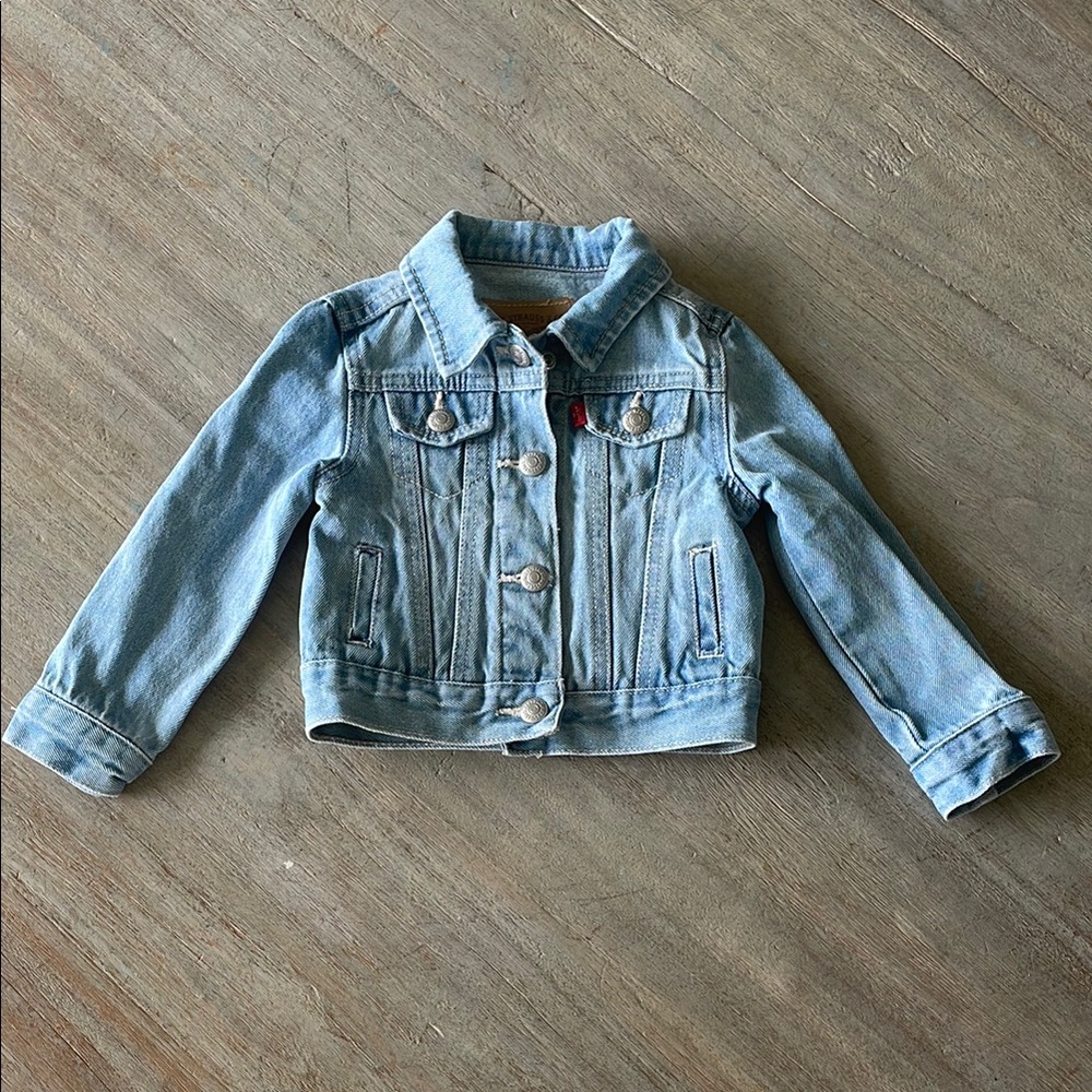 Levi's Blue Jean Jacket Classic Trucker Style - size 18 months